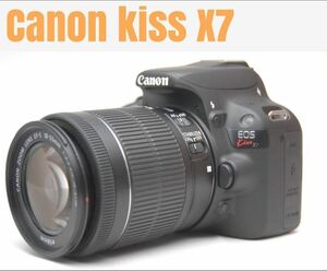 Canon kiss X7♪レンズキット♪超軽量コンパクト♪キャノン