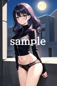 No.A-0823【全て1点もの】A4サイズ 美女ポスター 高品質光沢紙 イラスト アート コスプレ セクシー 水着 制服 下着 美女 巨乳 美乳 美尻