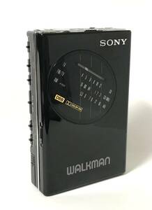 [美品][超希少][美音][整備品] SONY ウォークマン WM-F509 (ピアノブラック) (カセット) (WM-501後継機種)