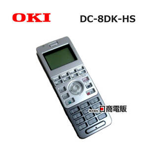 [ used ][ scratch * painting? scree have ] DC-8DK-HS./ OKI CrosCore digital cordless [ business ho n business use telephone machine body ]