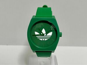 【極美品】adidas グリーン×グリーン ユニセックス シリコンベルト