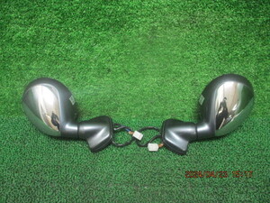 HE21S Suzuki Lapin Heisei era 16 year plating electromotive housing door mirror left right set 241113