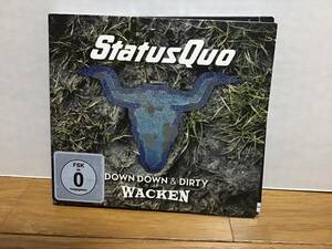 Status Quo / Down Down & Dirty Wacken　輸入盤 CD + DVD 2枚組