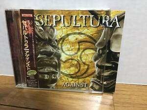 Sepultura / Against　国内盤　帯付き　セパルトゥラ