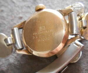 14K GOLD FILLED SEIKO BIRDIE SPECIAL セイコー バーディー スペシャル 手巻き式 稼働品 レディース腕時計
