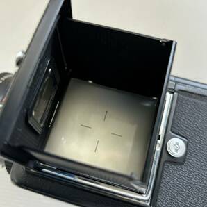 HASSELBLAD ハッセルブラッド 500C/M ブラック レンズ Carl Zeiss Planar 80mm 1:2.8 中判フィルムカメラ 純正ストラップ&フードの画像9