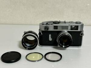 Canon キャノン 7S レンジファインダーカメラ レンズ 35mm f:1.8 50mm 1:1.4 2本セット フィルムカメラ