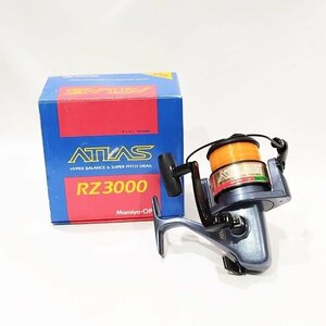 ATLAS アトラス RZ3000 スピニングリール 糸付 ほぼ未使用品 釣り具 つり リール S2522