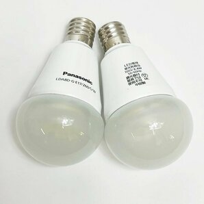 未使用保管品 Panasonic LED電球 2個セット 60形 E17口金 760ルーメン 昼光色 全方向タイプ LDA8D-G-E17/Z60/S/W 40000時間 現状品 HK0168の画像5