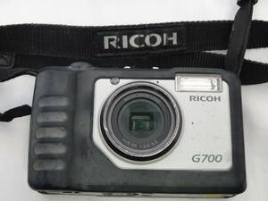 ★RICOH リコー G700 防水・防塵・耐衝撃デジタルカメラ★通電確認済み！！現状品！！