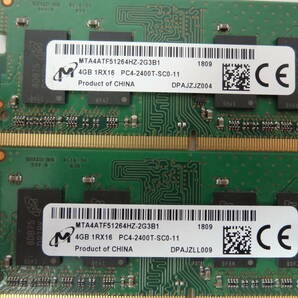 ☆Micron PC4-2400T 4GB×4枚 BIOS確認済☆⑨の画像2