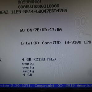★Intel / CPU Core i3-9100 3.60GHz 起動確認済★の画像4