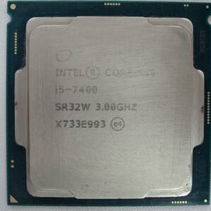 ★Intel / CPU Core i5-7400 3.00GHz 起動確認済★の画像1