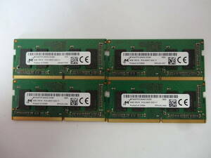 ☆Micron PC4-2400T 4GB×4枚 BIOS確認済☆1