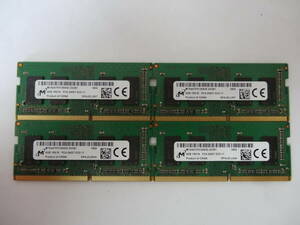 ☆Micron PC4-2400T 4GB×4枚 BIOS確認済☆5