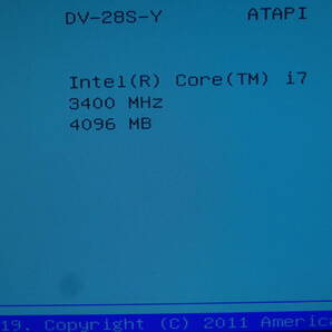 ★Intel /CPU Core i7-2600 3.40GHz 起動確認済み★③の画像4