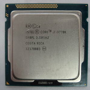 ★Intel /CPU Core i7-3770K 3.50GHz 起動確認済み！★ジャンク！！の画像1