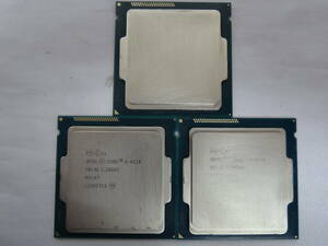 ★Intel / CPU Core i5-4570 3.20GHz 起動確認済！★3個セット！！