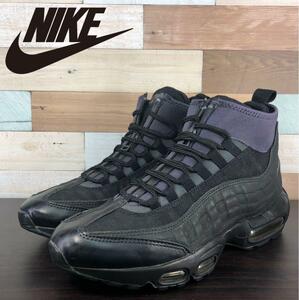 NIKE AIR MAX 95 SNEAKERBOOT ナイキ エアマックス 95 スニーカーブーツ ブラック 27cm U08654 806809-001