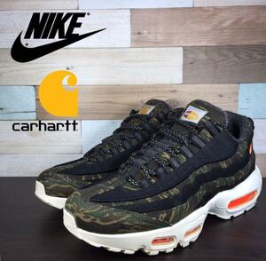 NIKE AIR MAX 95 WIP CARHARTT カーハート WIP × ナイキ エア マックス 95 ブラック 25cm U09361 AV3866-001