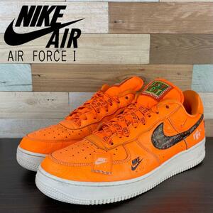 NIKE AIR FORCE 1 07 PRM JDI ナイキ エアフォース1 ロー ジャスト ドゥ イット パック オレンジ 28.5cm U07445 AR7719-800