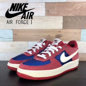 NIKE AIR FORCE 1 LOW ナイキ エア フォース 1 ロー レッド ブルー 24cm U08871 596728-626