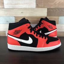 NIKE AIR JORDAN 1 MID INFRARED23 ナイキ エアジョーダン1 ミッド インフラレッド23 27.5cm U08992 554724-061_画像3