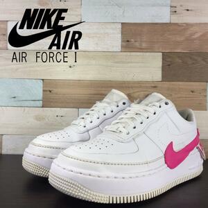 NIKE AIR FORCE 1 JESTER ナイキ エア フォース 1 ジェスター ホワイト ピンク 24cm U09252 AO1220-105