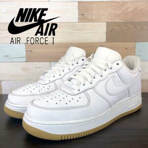 NIKE AIR FORCE 1 07 ナイキ エアフォース 1 ロー ホワイト / ガム 27.5cm U10649 DJ2739-100