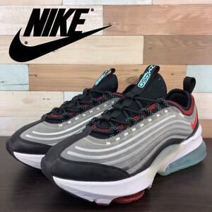 美品 NIKE AIR MAX ZOOM 950 ナイキ エア マックス ズーム 950 ブラック ホワイト チリレッド 26cm U10167 CJ6700-100