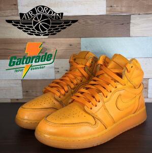 NIKE AIR JORDAN 1 GATORADE HI ナイキ エアジョーダン1レトロ ハイ BG ゲータレード 24.5cm U08666 AJ6000-880