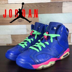 NIKE AIR JORDAN 6 GAME ROYAL ナイキ エアジョーダン 6 ゲーム ロイヤル ブルー 24cm U08680 543390-439