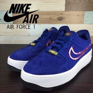 NIKE AIR FORCE 1 SAGE LOW LX ナイキ エア フォース 1 セージ ローカット ロイヤルブルー 24cm U03578 CI3482-400