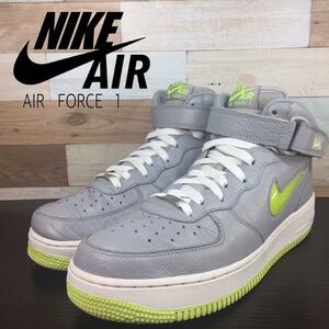 NIKE AIR FORCE 1 MID 07 ナイキ エアフォース1 ミッド ジュエル スウォッシュ 27cm U00718 315123-070