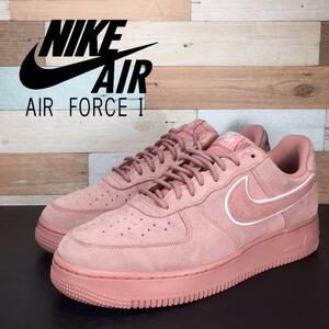 NIKE AIR FORCE 1 '07 LV8 SUEDE ナイキ エアフォース1 LOW エレベイト スエード ピンク 27.5cm U01765 AA1117-601