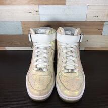 NIKE LUNAR FORCE 1 SKY HI PRM QS ナイキ ランナー フォース 1 スカイ ハイ 24 cm U03167 704518-100_画像2