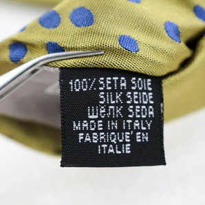 ヴィヴィアンウエストウッド ブランド ネクタイ ドット パネル柄 シルク イタリア製 PO メンズ ベージュ Vivienne Westwoodの画像5