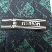 ダーバン ブランド ネクタイ ストライプ柄 パネル柄 シルク メンズ ネイビー Durban_画像4