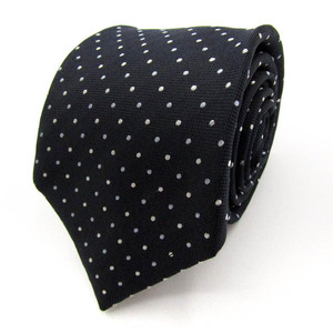  Person's бренд галстук общий рисунок точка рисунок шелк PO мужской черный PERSONS