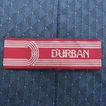 ダーバン ブランド ネクタイ 総柄 シルク PO メンズ ブルー Durban_画像4