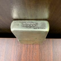 ZIPPO ジッポ ライター Sterling 2005 レザーケース付き　火花確認済み_画像3