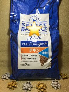 セレクトバランス アダルト チキン 中粒 7kg