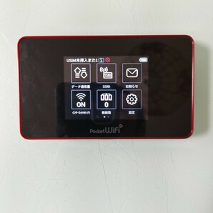 美品　504HW simロック解除済み 電池新品同様　Pocket WiFi