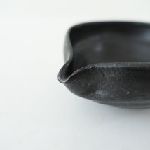 増田勉 *片口 小鉢 ブラック*食器【陶器】(wa87-2403-80)【11D42】_画像5