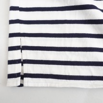 【美品/定価1.3万】ラコステ LACOSTE *ドルマンスリーブワイドボーダーTシャツ*34綿天竺プルオーバー(m25-2404-114)【42D42】_画像5