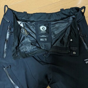 volcom l gore-tex pant 黒 XLサイズの画像7