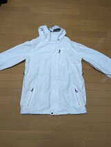 volcom　 l gore-tex　ジャケット　白　XLサイズ　ウェア_画像1