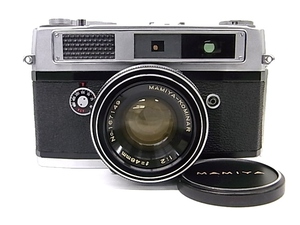 e11308　MAMIYA/KOMINAR 1:2 f=48mm マミヤ レンジファインダー シャッターOK 難あり