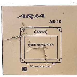 e11595 ARIA AB-10 アリア ベースアンプ 音出し確認済 元箱の画像10