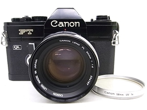 h1020 CANON FT フィルムカメラ　CANON LENS FL 50mm 1:1.4 ジャンク品